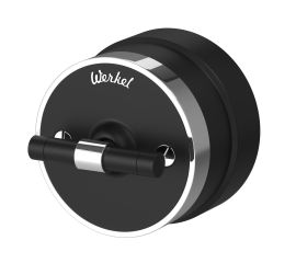 черный матовый/хром