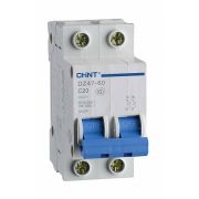 Авт. выкл.DZ47-60 2P 20A 4.5кA х-ка C (CHINT)