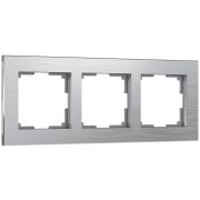 WL11-Frame-03 / Рамка на 3 поста (алюминий)