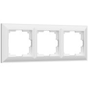 WL14-Frame-03/ Рамка на 3 поста (белый)