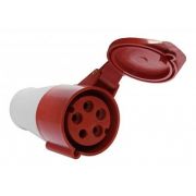 Розетка 224 переносная 3Р+PE  32А  380B  IP44 ТЭ