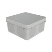 Коробка распределит. Прям. монтажа двухкомпонент. о/п  безгалогенн (HF) 85х85х40 мм, IP67, серый