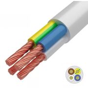 Провод ПВС 4х1,5 380В Белый (уп.100м)