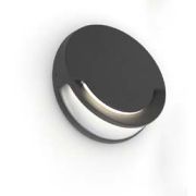 Sidney Светильник круг косой настенный 1882 (Grey)