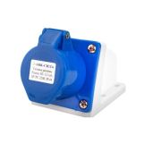 Розетка HT-113 16А стац. 2Р+РЕ 220В IP44 АБК-СИЛА