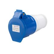 Розетка HT-223 32А пер. 1Р+N+РЕ 220В IP-44 АБК-СИЛА