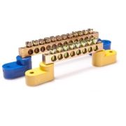 Шина нулевая 14/2 (на син.изол.) 6х9мм² АБК-СИЛА