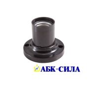 Патрон потолочный карболитовый Е27 прямой АБК-СИЛА