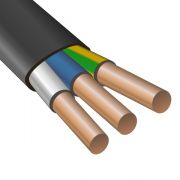 Кабель ВВГнг-Пнг (А) 3х4 плоский  (бух.200м)