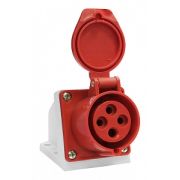Розетка 114 стац. ОУ 3Р+PE 16А 380В IP44