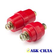 Изолятор SM-76 25кВ с болтом (М10) АБК-СИЛА