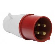 Вилка 014 переносная 3Р+PE 16А 380В IP44