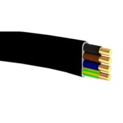 Кабель ВВГ-Пнг(А)-LS 4х1,5 плоский (бухта 100м) СтинКабель. ГОСТ 31996-2012