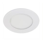 Круглый даунлайт встраиваемый 4W 220V 4200K 85x20 Ecola LED downlight DRRV40ELC