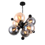 Подвесная люстра LDP 1138-6 (AMB+GR)