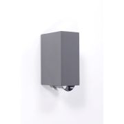 Tube Светильник Арх настенный 2-х лучевой (1 широкий, 1 узкий) 9,7х15,5см 2*3 (Grey)