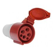 Розетка 214 переносная 3Р+PE  16А  380B  IP44