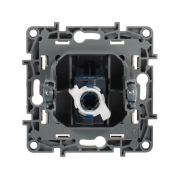 Розетка компьютерная 1-м СП Etika RJ45 кат.5E UTP механизм сл. кость IEK 672341