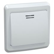 Выключатель 1-кл. СП Вега 10А IP20 ВС10-1-1-ВБ с индикацией бел. GENERICA EVV11-K01-10-DM