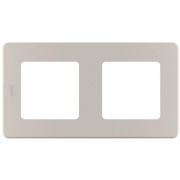 Рамка 2-м Inspiria шампань IEK 673948