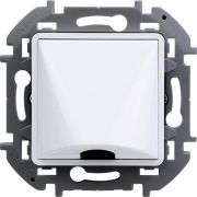 Вывод кабеля Inspiria с зажимом для крепления бел. IEK 673890