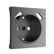 Накладка для розетки USB  (графит матовый) W1179564