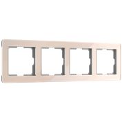 Рамка из акрила на 4 поста Acrylic айвори W0042743