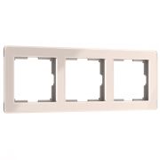 Рамка из акрила на 3 поста Acrylic айвори W0032743