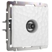 ТВ-розетка оконечная (Hammer белый) W1283001