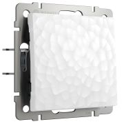 Выключатель одноклавишный (Hammer белый) W1210001