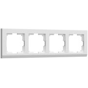 Рамка из поликарбоната на 4 поста Stark белый W0041801