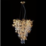 Подвесная люстра Crystal Lux Romeo SP10 Gold D600