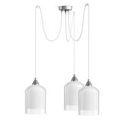 Подвесная люстра 33 Идеи PND.115.03.04.002.CH-S.26.TR-S.27.WH