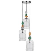 Подвесная люстра 33 Идеи PND105.3.163S.003.KDC-S.26.TR-S.02.WH