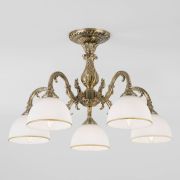 Потолочная люстра Eurosvet Caldera 60106/5 античная бронза