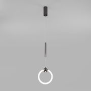 Подвесной светодиодный светильник Eurosvet Rim 90165/1 черный жемчуг