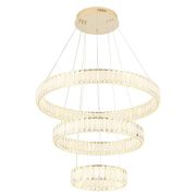 Подвесной светодиодный светильник Crystal Lux Musika SP150W Led Gold