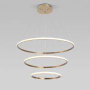 Подвесной светодиодный светильник Eurosvet Collars 90264/3 латунь