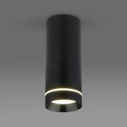 Потолочный светодиодный светильник Elektrostandard DLR022 12W 4200K черный матовый a037518