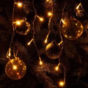 Светодиодная гирлянда Eurosvet Бахрома 230V 100-001 теплый белый