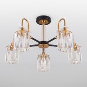 Потолочная люстра Eurosvet Tenia 70090/5 черный