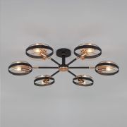 Потолочная люстра Eurosvet Gallo 70121/6 черный