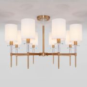 Подвесная люстра Eurosvet Brielle 60132/8 латунь