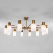 Потолочная люстра Eurosvet Vegga 70160/12 латунь