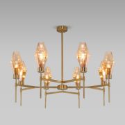Потолочная люстра Eurosvet Prism 60143/8 латунь