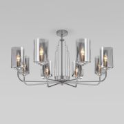 Потолочная люстра Eurosvet Defi 60138/8 сатин-никель