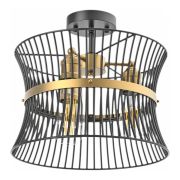 Потолочная люстра Illumico IL1005-3C-05 BK GD