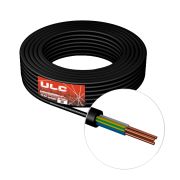 Кабель ВВГнг(A)-LS 3х1,5 черный, круглый (бухта 100) (М 1-100) ULC ГОСТ