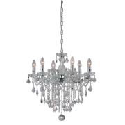 Подвесная люстра Ideal Lux Florian SP6 Cromo 035628