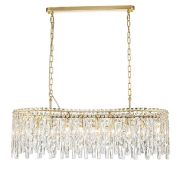 Подвесная люстра Indigo Carletti 12041/10P Gold V000443